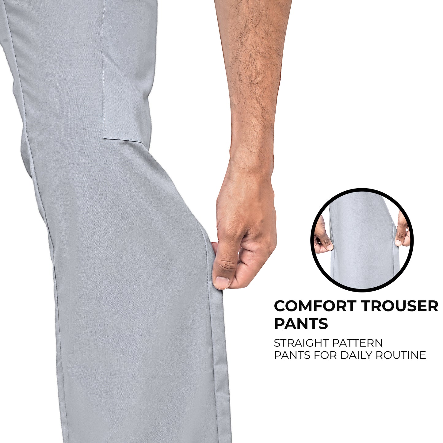 LYNWOOD MEDICAL SCRUB TROUSER CLASSIC - GREY