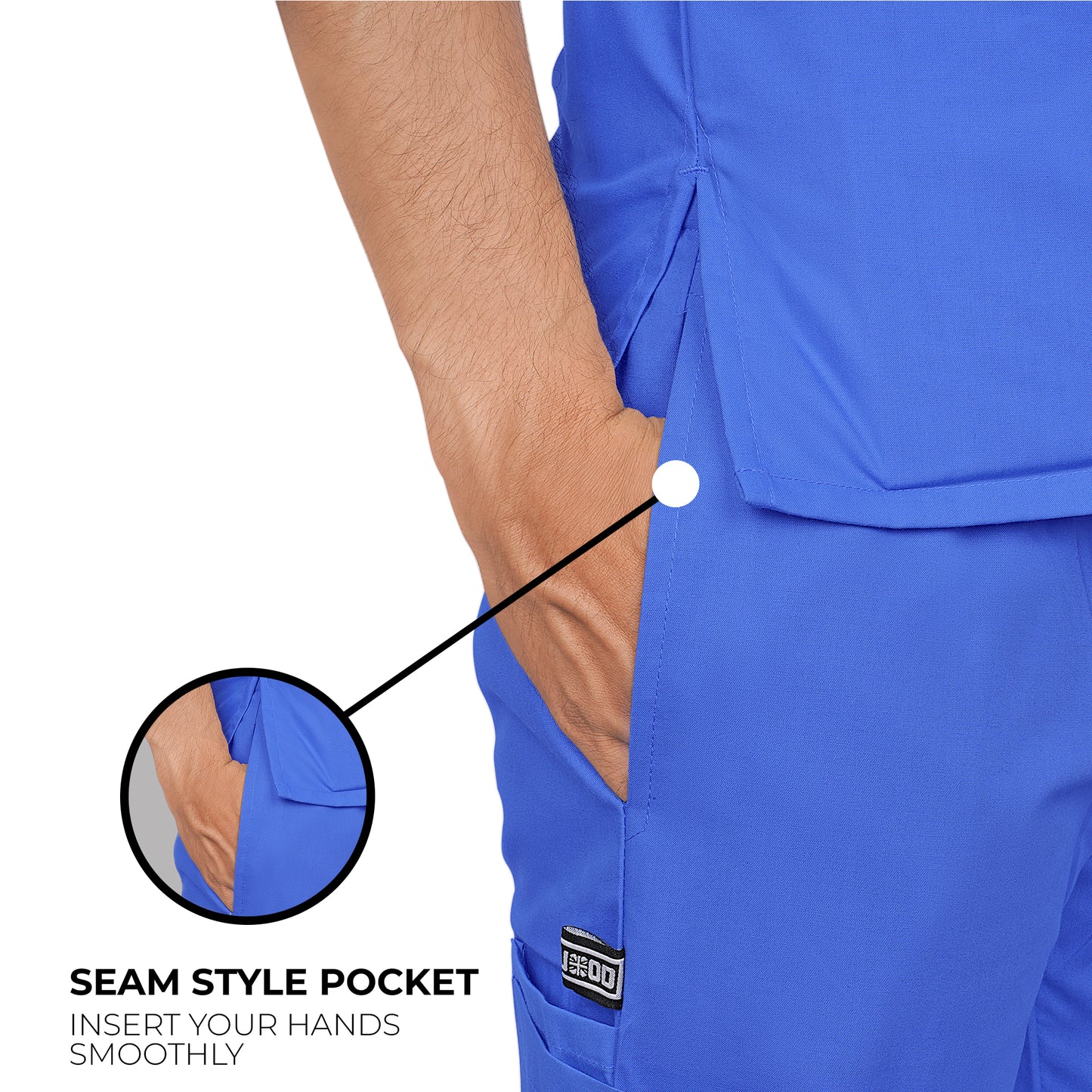 LYNWOOD MEDICAL SCRUB SUIT CLASSIC - DEEP BLUE