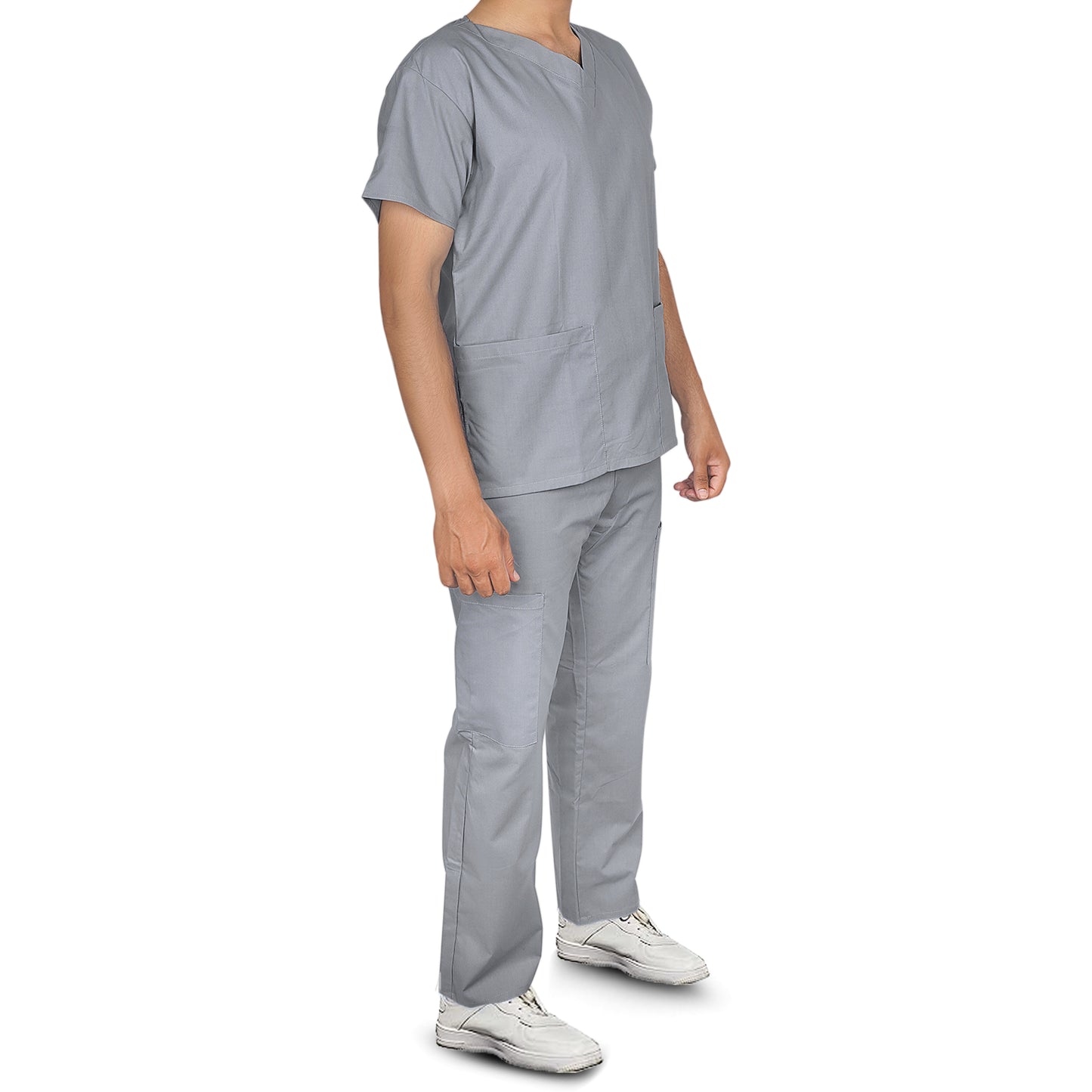 LYNWOOD UNIFORMS | MEDICAL SCRUB SUIT CLASSIC - GREY