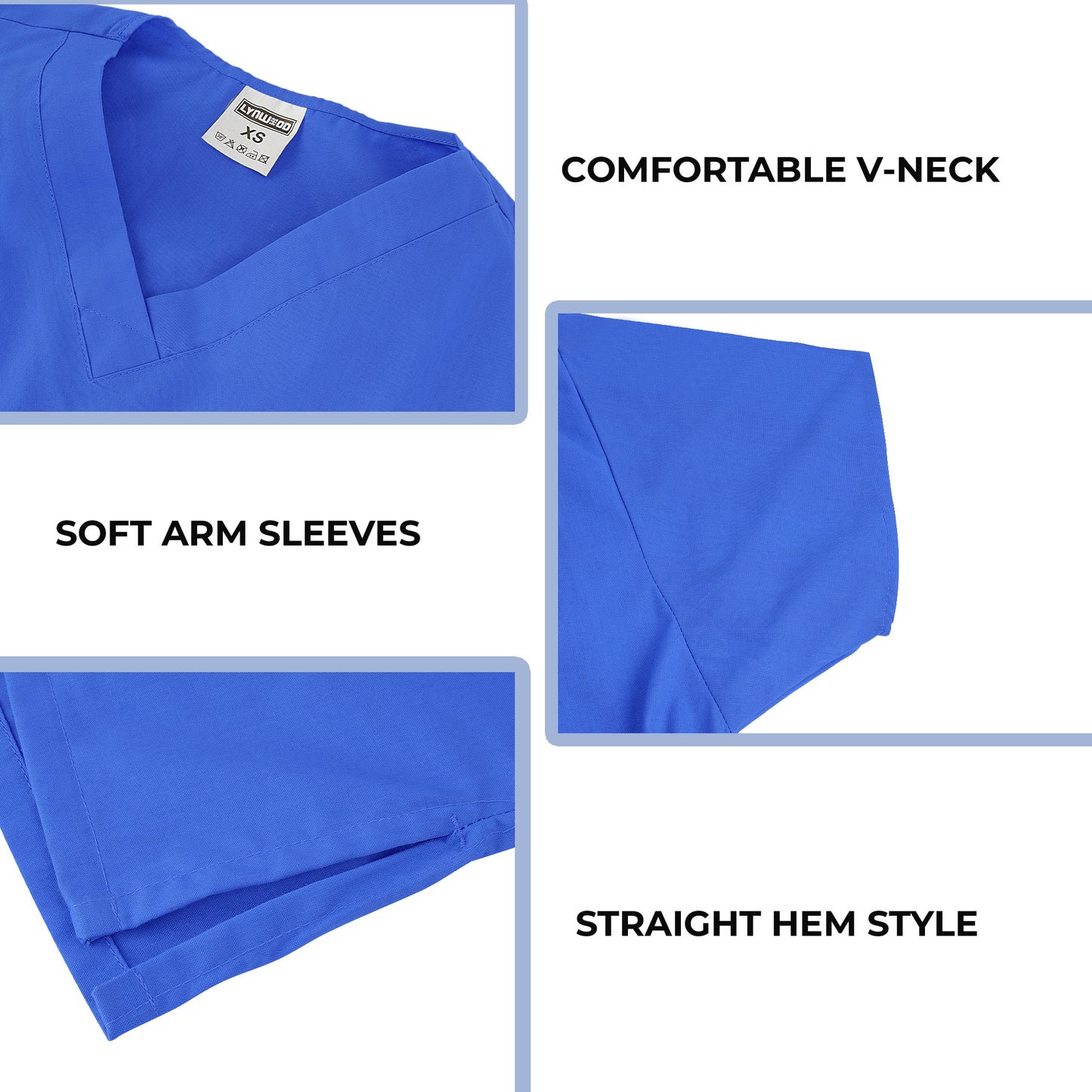 LYNWOOD MEDICAL SCRUB SUIT CLASSIC - DEEP BLUE