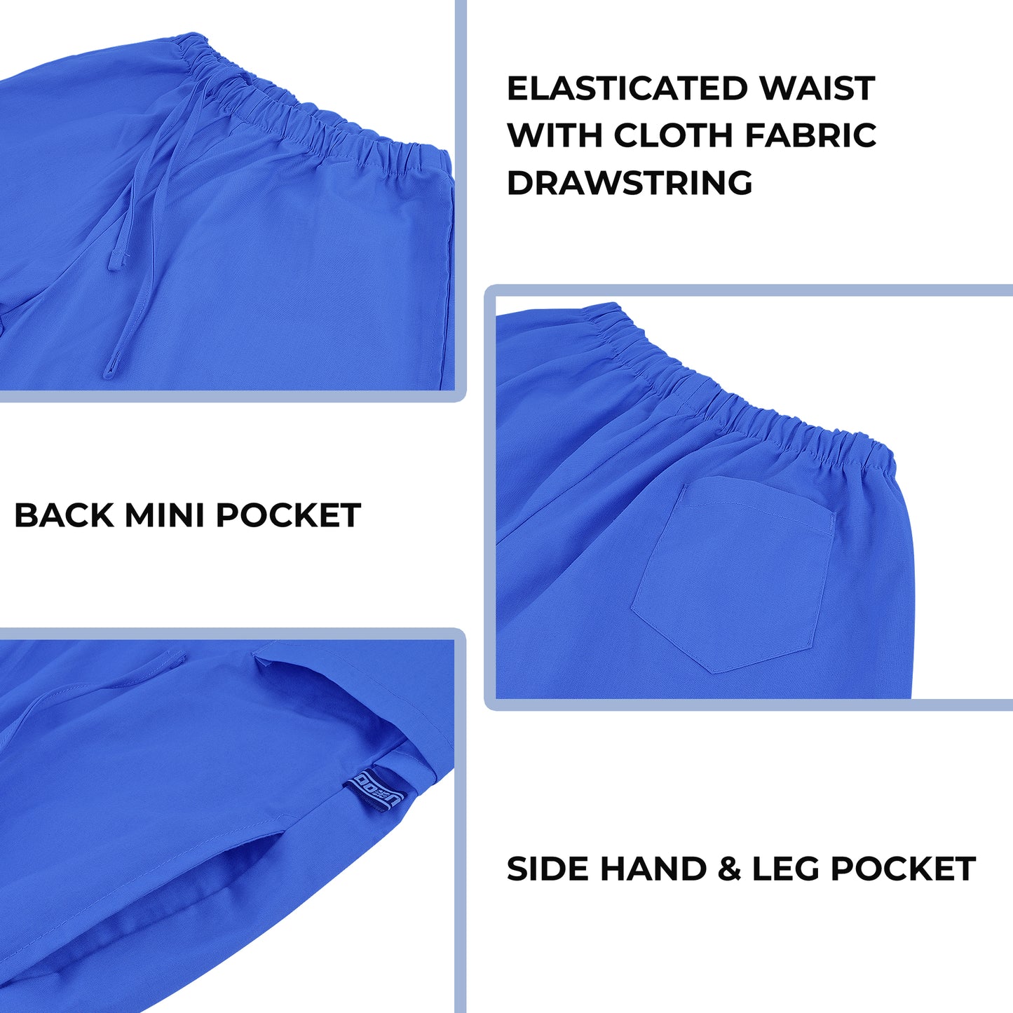 LYNWOOD MEDICAL SCRUB SUIT CLASSIC - DEEP BLUE