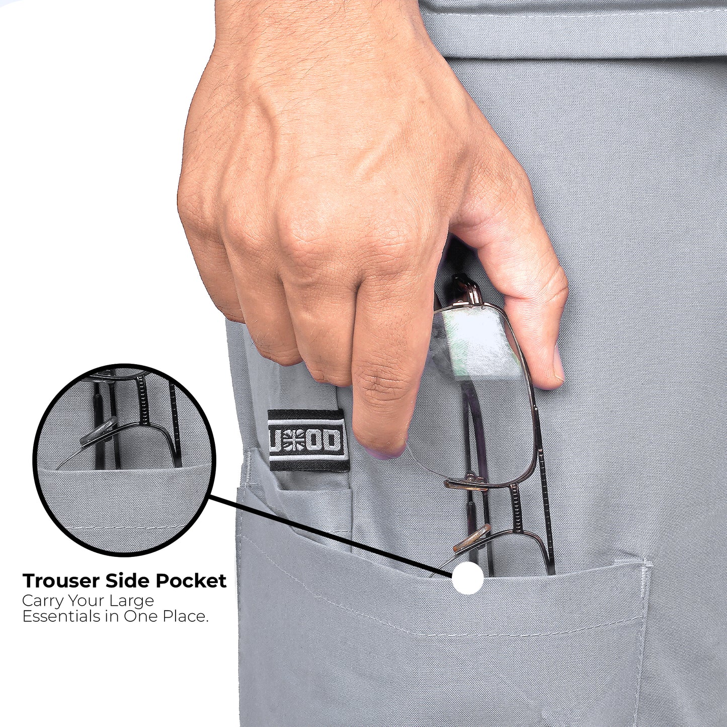 LYNWOOD MEDICAL SCRUB TROUSER CLASSIC - GREY