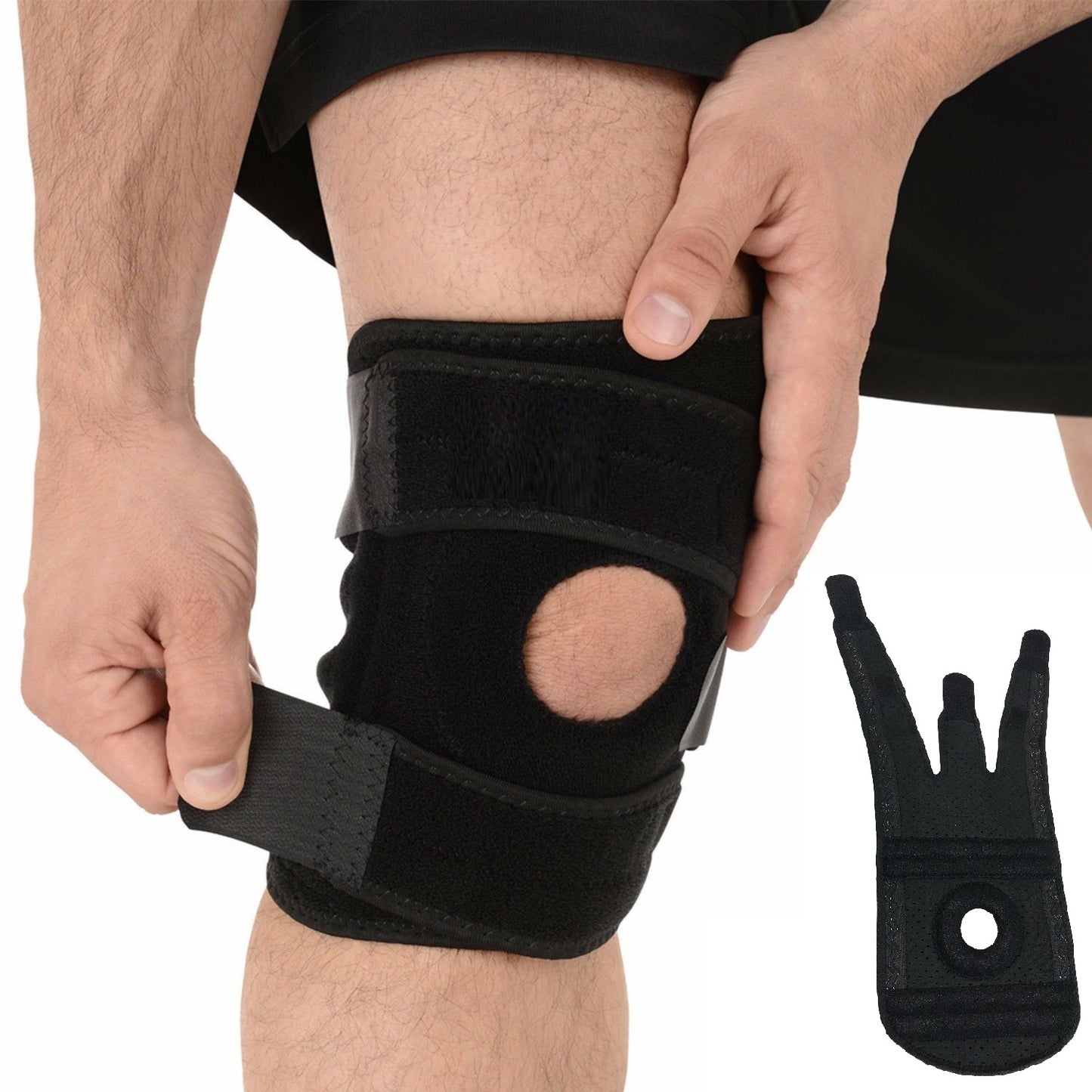 KNEE BRACE BLACK