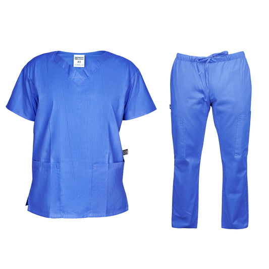 LYNWOOD MEDICAL SCRUB SUIT CLASSIC - DEEP BLUE