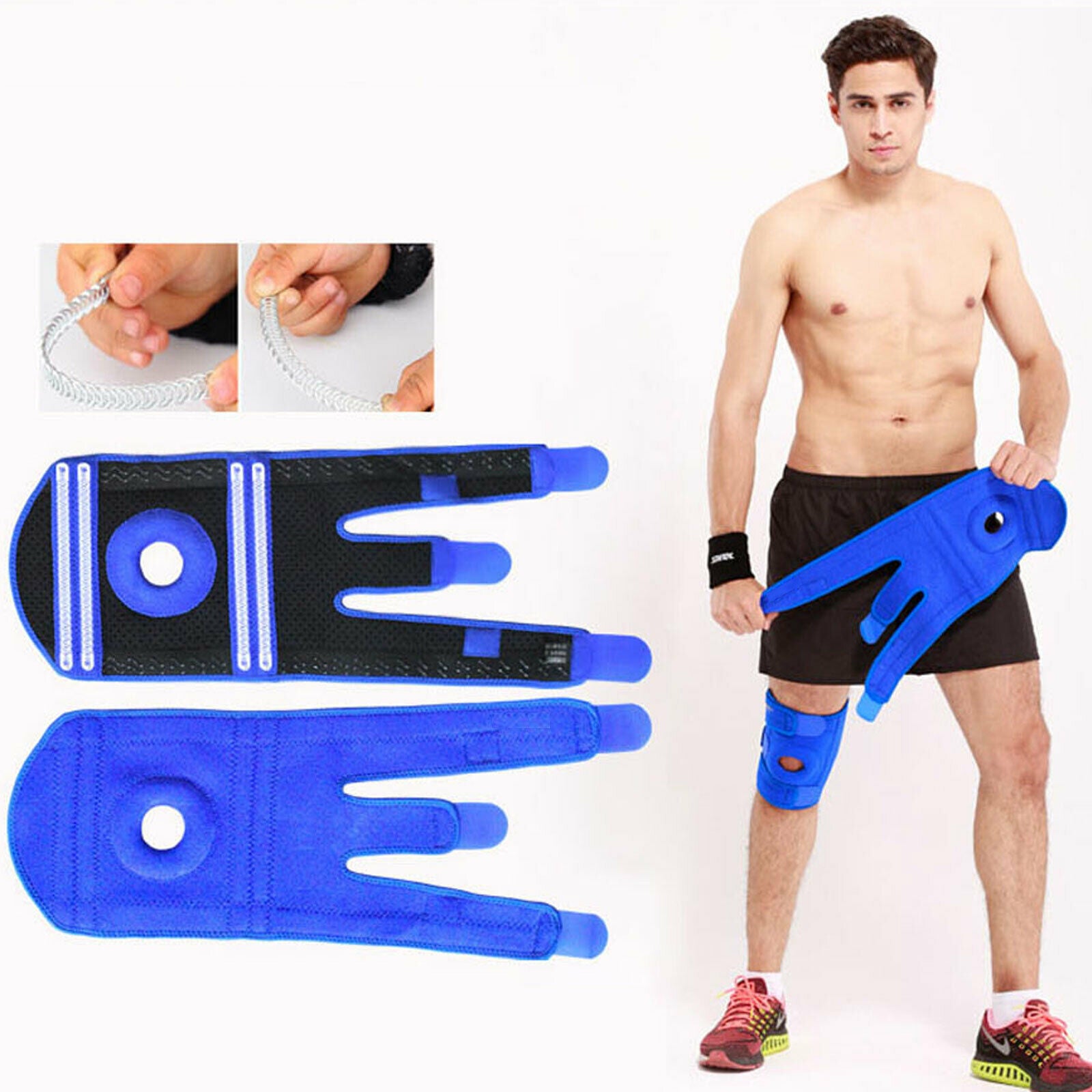 KNEE BRACE BLUE